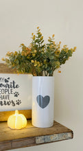 Artificial burnt orange eucalyptus spray