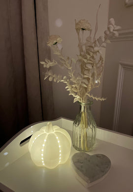 Pumpkin - Ceramic dots LED - 11cm
