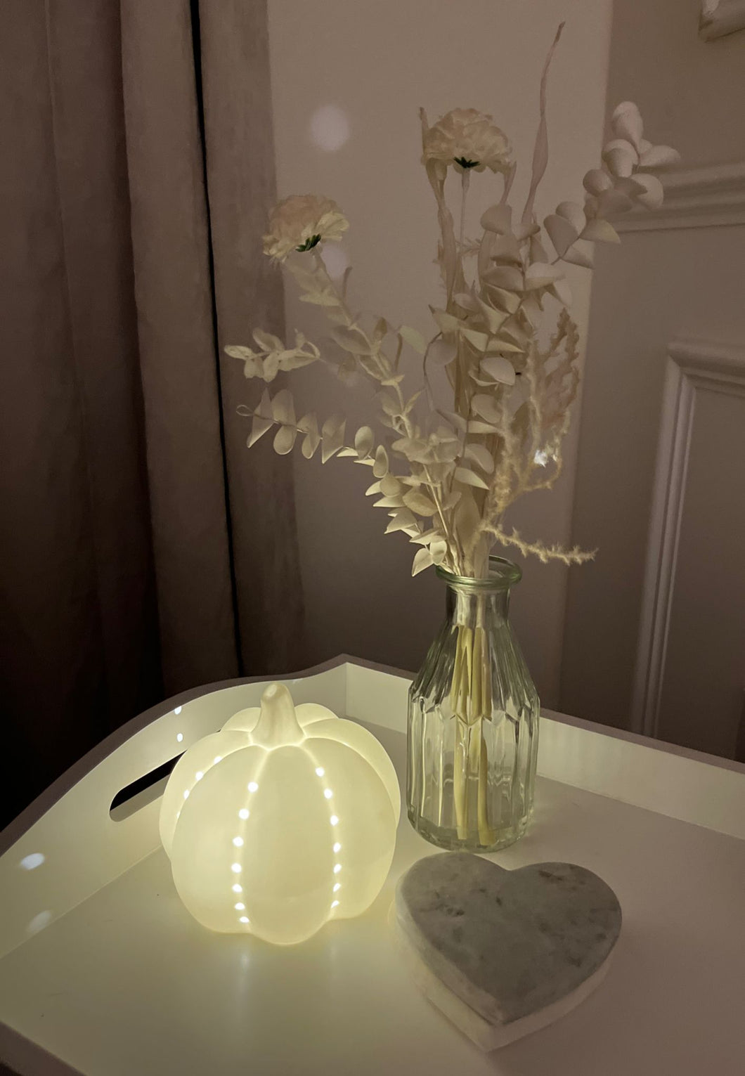 Pumpkin - Ceramic dots LED - 11cm