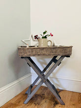 Wicker Tray Table