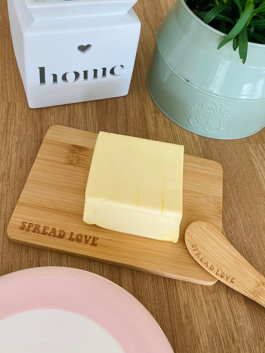 Bamboo Butter Board & Knife