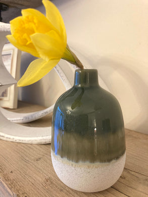 Miniature Ombré GREEN Vase