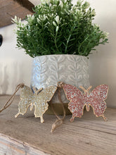 Butterfly hanger - available in two colours