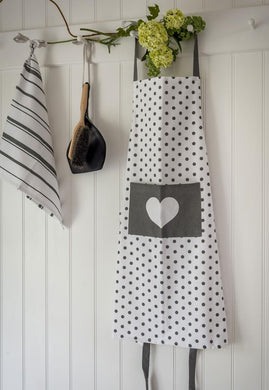 Polka dot apron