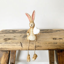 Rabbit Heart Shelf Sitter