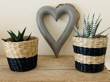 Chubby Wooden Heart - GREY