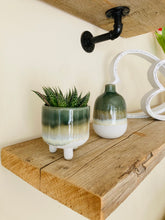 Miniature Ombré GREEN pot