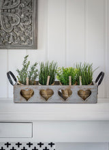 Vintage style wooden Trug - Grey or white