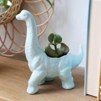 Dinosaur planter - diplodocus