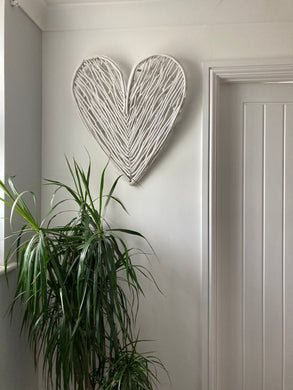 Wicker heart - 70cm