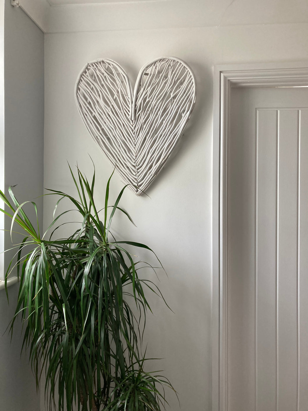 Wicker heart - 70cm