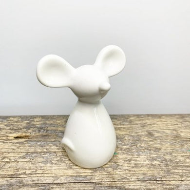 Mouse - 10cm in White