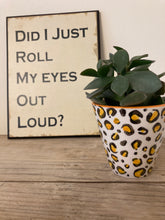 Mini Leopard Planter