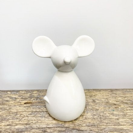 Mouse - 14.5cm in White