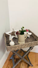 Wicker Tray Table