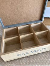 Wax melt storage box