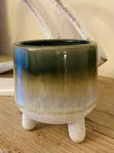 Miniature Ombré GREEN pot