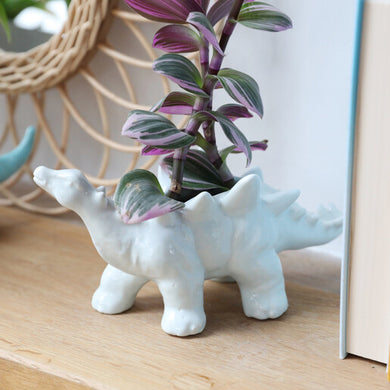 Dinosaur Planter - Stegosaurus