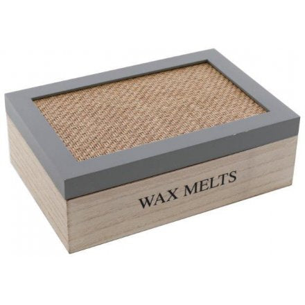 Wax melt storage box