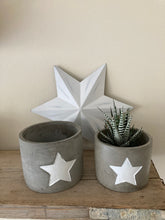 Concrete Star Pot - available in 2 sizes
