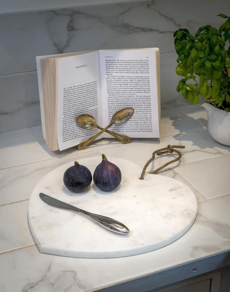 Marble Heart Chopping Board