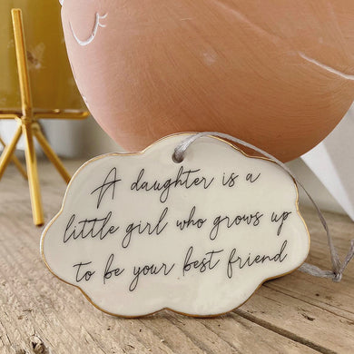 Daughter - Hanging Decoration