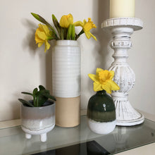 Neutral Dip Vase